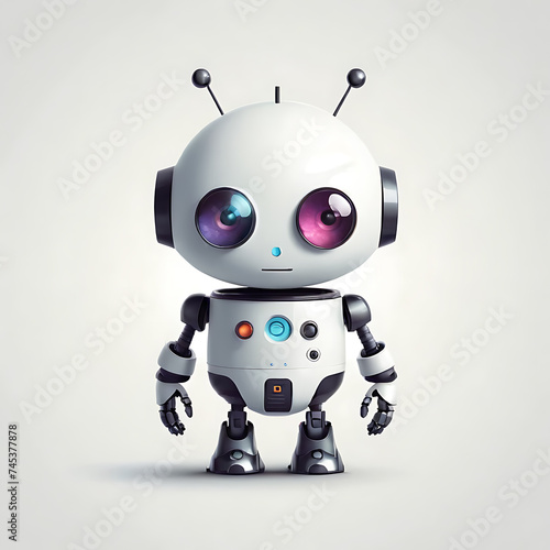 Cute little robot © Aleksandr Kosovtsev