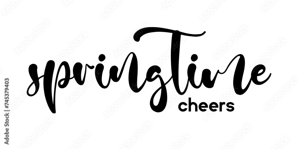 Vector Illustration. Handwritten lettering template for Banner, Invitation, Party, Postcard, Poster, Print or Web Product. Objects Isolated on white background Vector Illustration. Handwritten lettering template for Banner, Invitation, Party, Postcard, Poster, Print or Web Product. Objects Isolated on white background