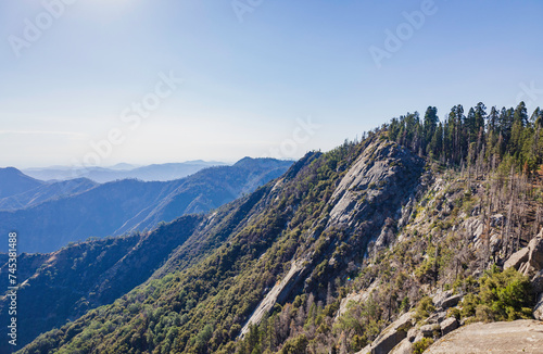 view from the top of Moro rock