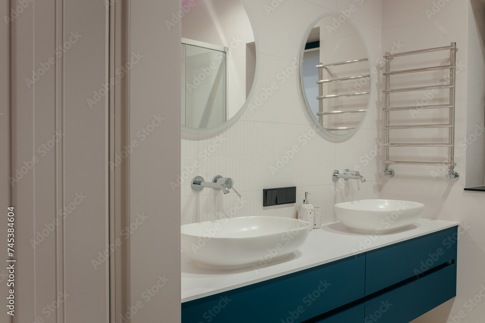 Obraz premium Interior of Children's bathroom in house