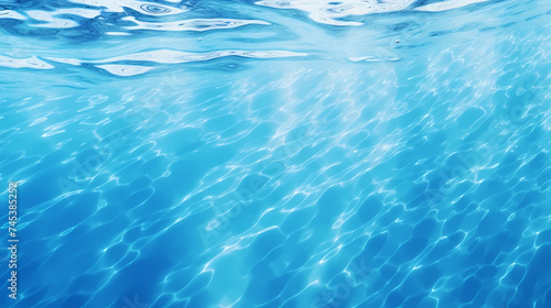 Background seamless realistic water ripples © xuan