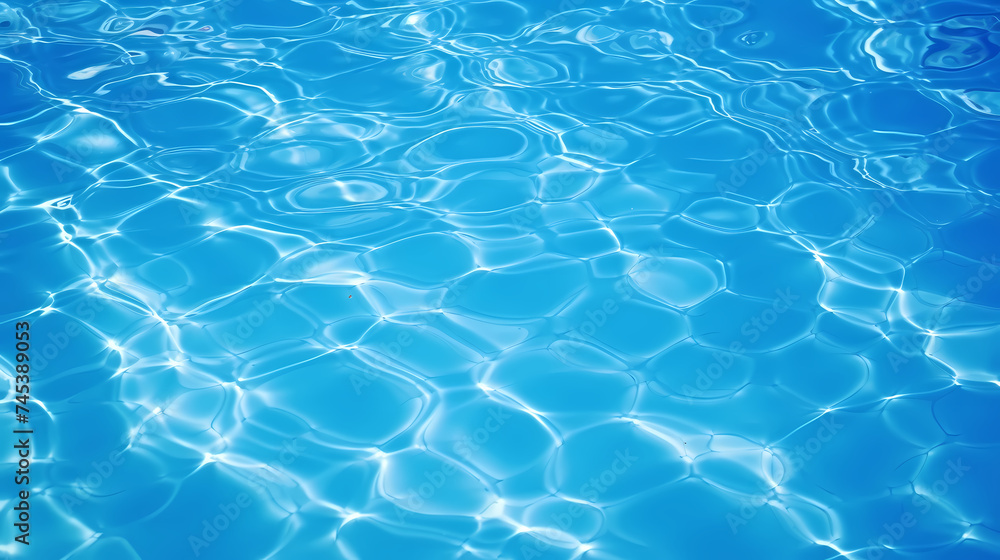 Background seamless realistic water ripples