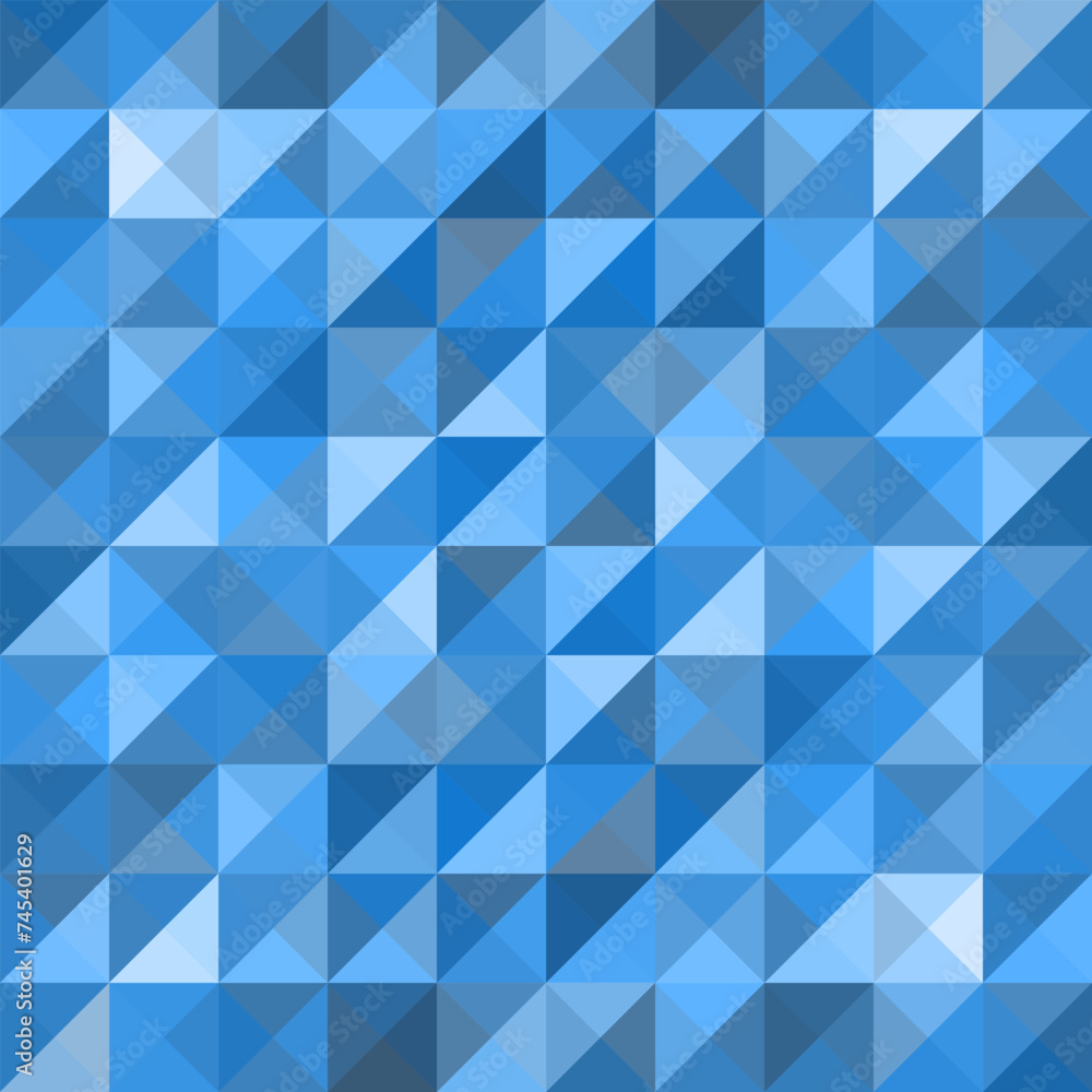 Abstract polygonal pattern of triangles. Geometric colorful mosaic background Abstract polygonal pattern of triangles. Geometric colorful mosaic background