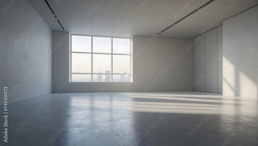 Obraz premium 3D rendering of a room