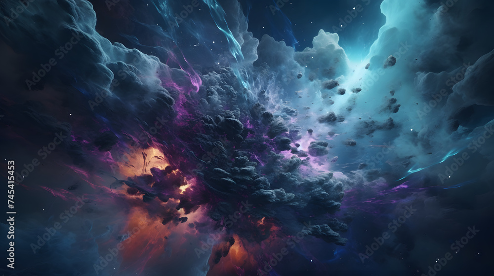 an abstract space with some space an abstract space with some space