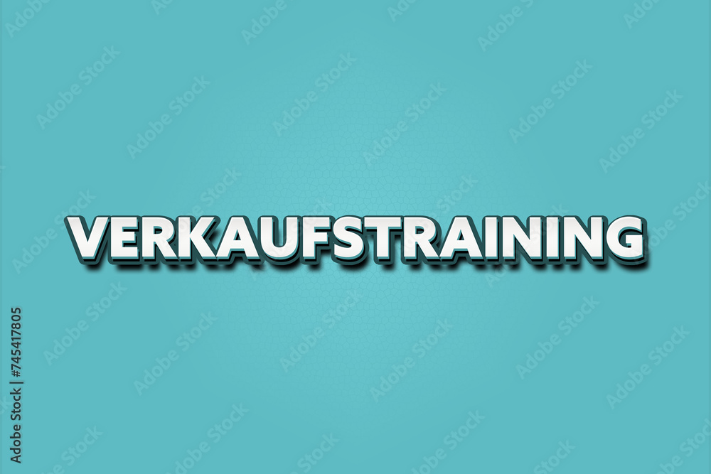 Verkaufstraining. Eine schwarze Tafel mit weissem Text. Illustration mit Grunge Textstil. Verkaufstraining. Eine schwarze Tafel mit weissem Text. Illustration mit Grunge Textstil.