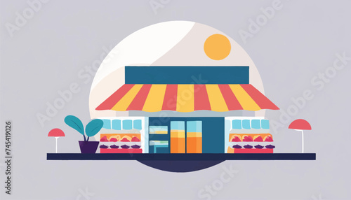 Supermarket Logo Design  photo