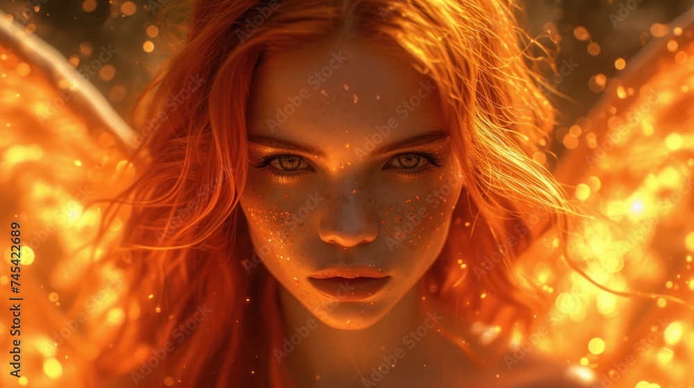 Angelic Beauty, Golden Goddess, Enchanted Empress, Fiery Fairy. Angelic Beauty, Golden Goddess, Enchanted Empress, Fiery Fairy.