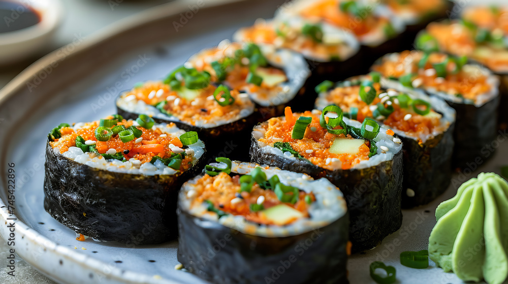 Vegetarian Sushi Rolls Vegetarian Sushi Rolls