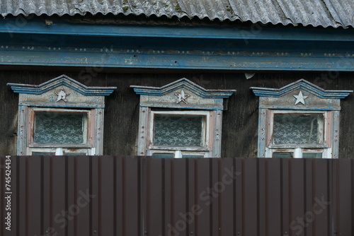 russian cottage windows
