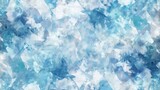 Blue and White Abstract Watercolor Background