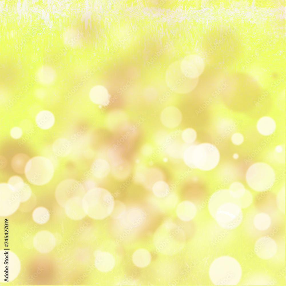 Yellow bokeh background banner for Party, ad, event, poster and various design works Yellow bokeh background banner for Party, ad, event, poster and various design works