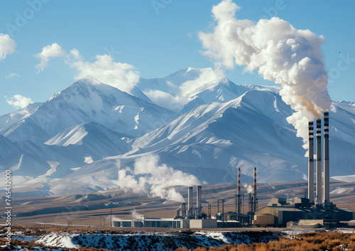 Echoes of Industry: Visual Narratives on Environmental Impact Industrialization photo