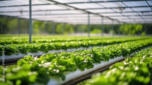 Greenhouse nursery for the cultivation of salad and other vegatable