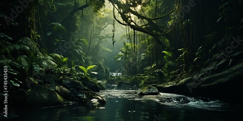 Tropical rain forest © toomi123