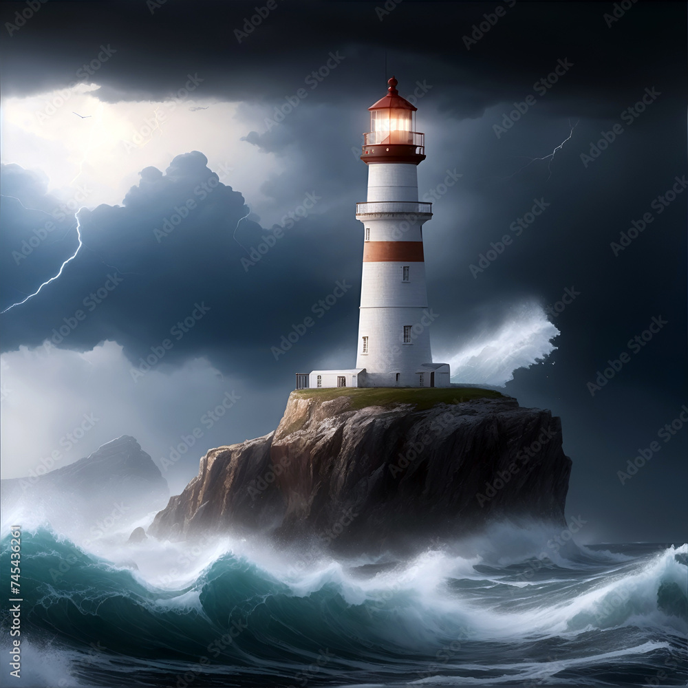 lighthause illustration