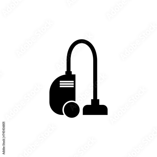 Vacuum Cleaner Flat Vector Icon