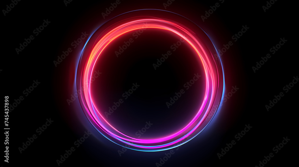 bright illuminated circle bright illuminated circle