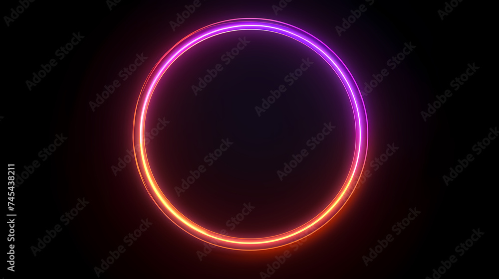 bright illuminated circle bright illuminated circle