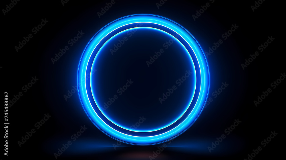 bright illuminated circle bright illuminated circle