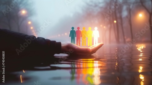 equal rights between people of different races and sexual preferences