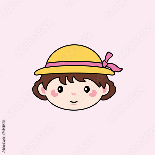 girl with hat
