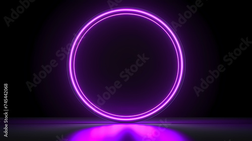 Showing vibrant glowing circles