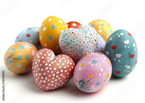 Heartfelt Easter Egg Designs. Happy Easter!