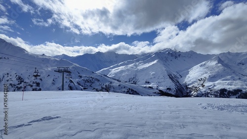 panorama au-dessus de Valloire