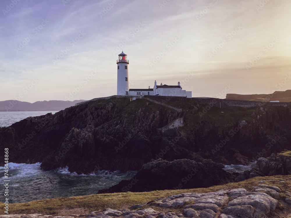 Fanad Lighthouse during sunset