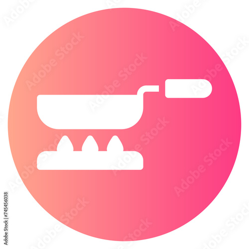 Wallpaper Mural cooking gradient icon Torontodigital.ca