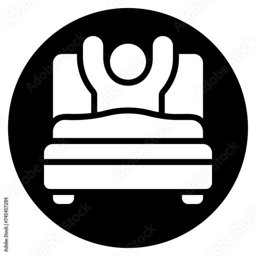 wake up glyph icon
