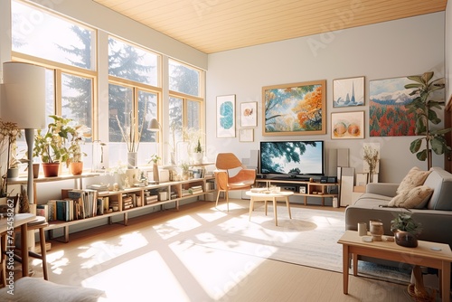 Natural Light Augmented Reality Entertainment Centers: Transforming Sunlit Rooms with AR Fun