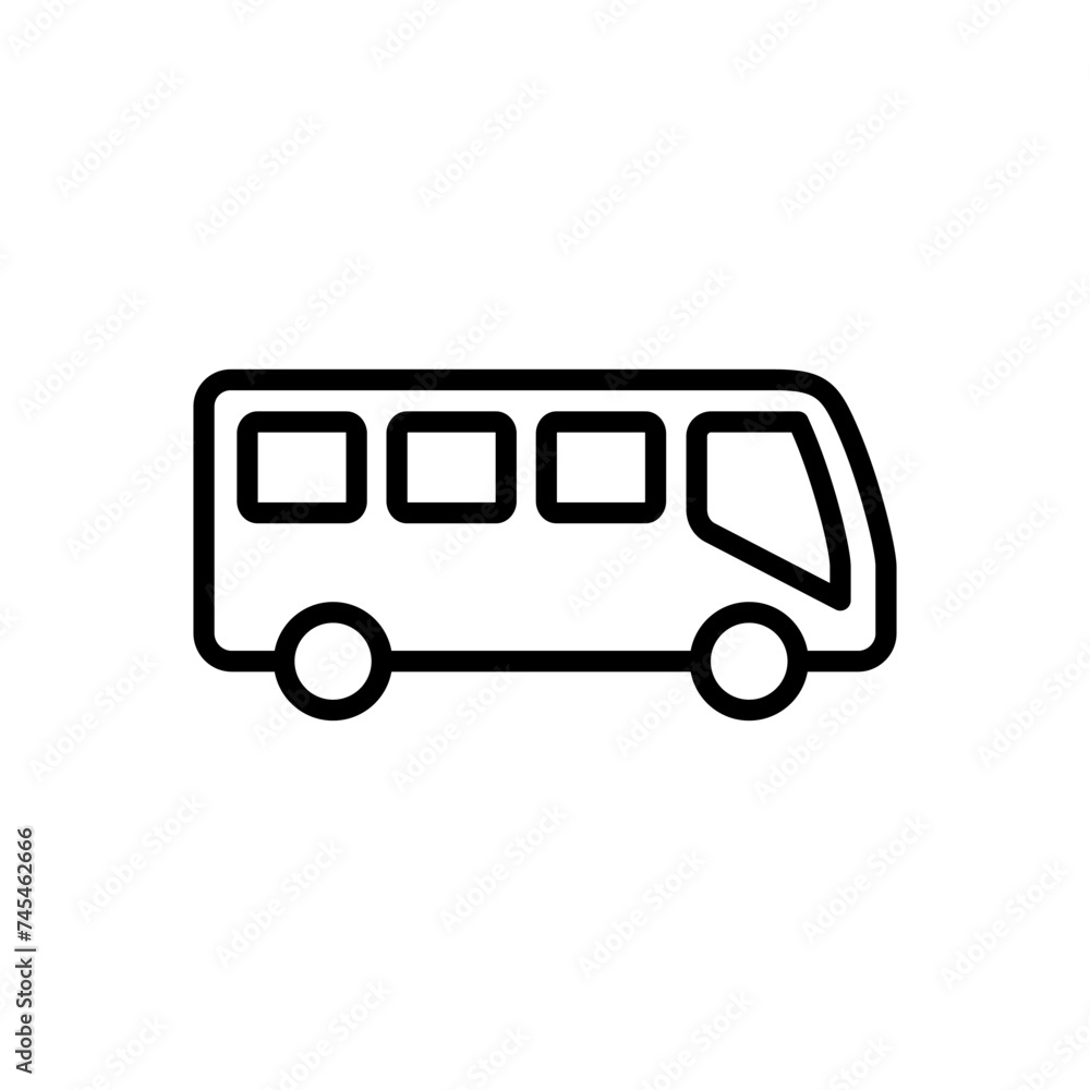 Bus icon vector. bus vector icon Bus icon vector. bus vector icon