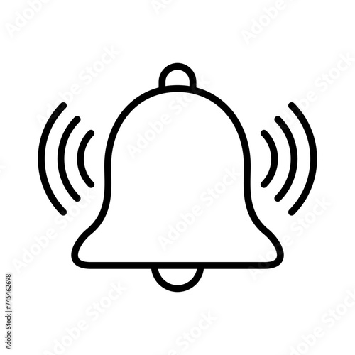 Bell Icon vector. Notification icon for your web site design