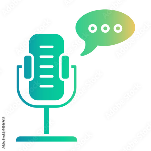conversation podcast icon