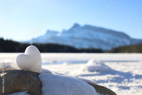 snow heart