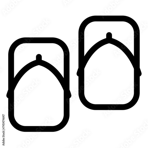 geta sandal icon 