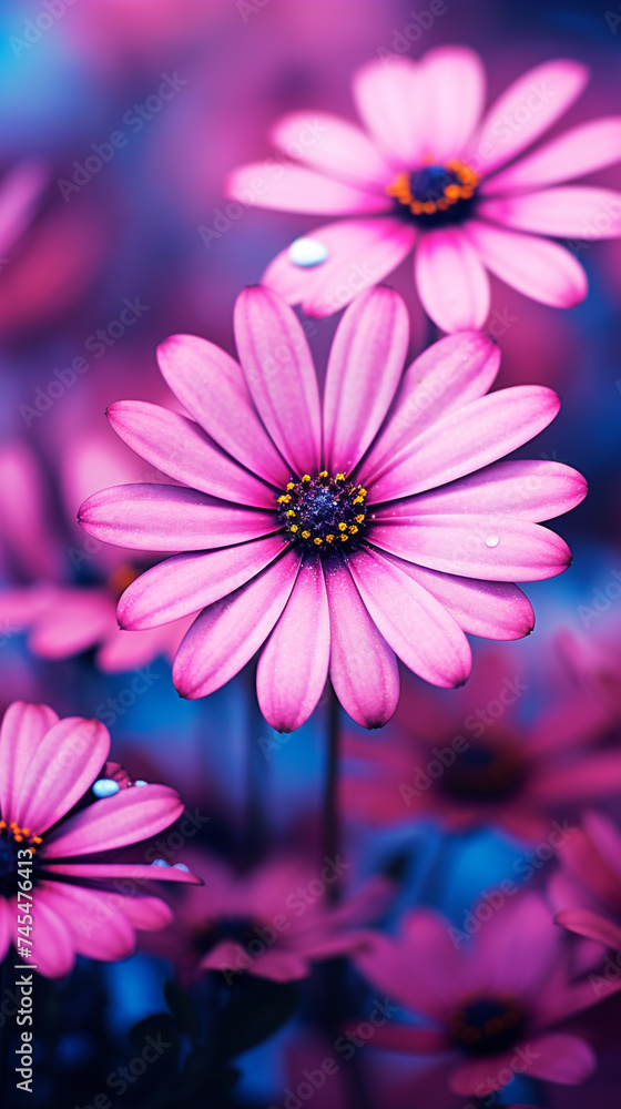 Obraz premium Colorful butterfly beauty plant water hibiscus red tropical frangipani spa stones Beautiful pink water lily flower made rose water splashed light emanating floating macro Photography Generative Ai