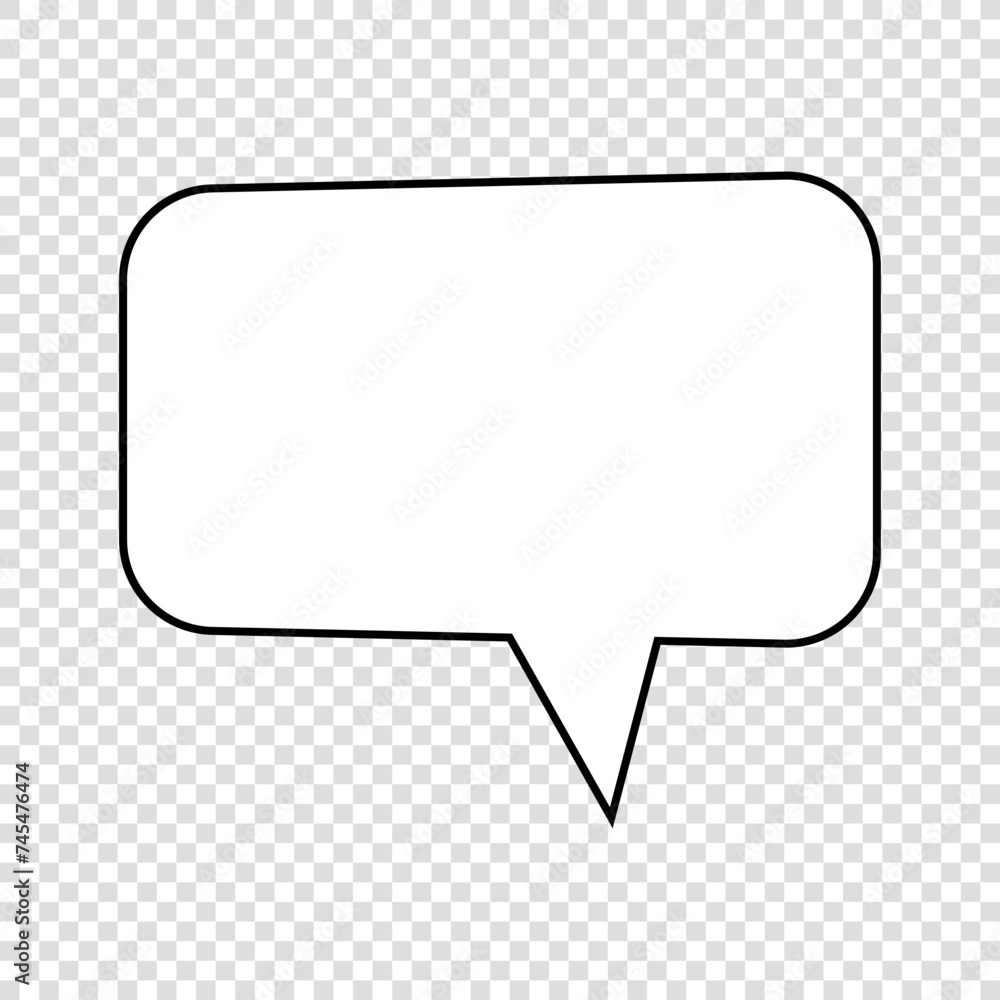 Empty speech bubble. Ready to apply to your design. SVG.
Empty speech bubble. Ready to apply to your design. SVG.