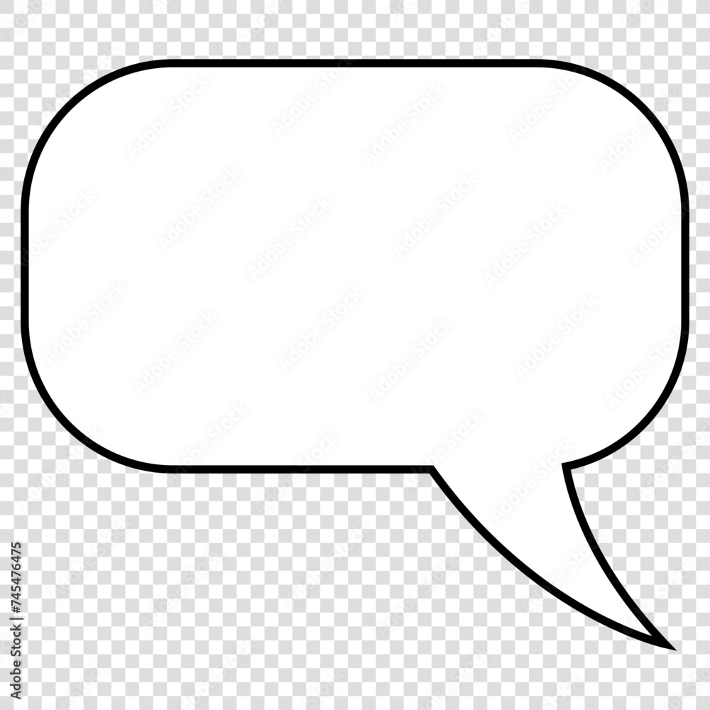Empty speech bubble. Ready to apply to your design. SVG.
Empty speech bubble. Ready to apply to your design. SVG.