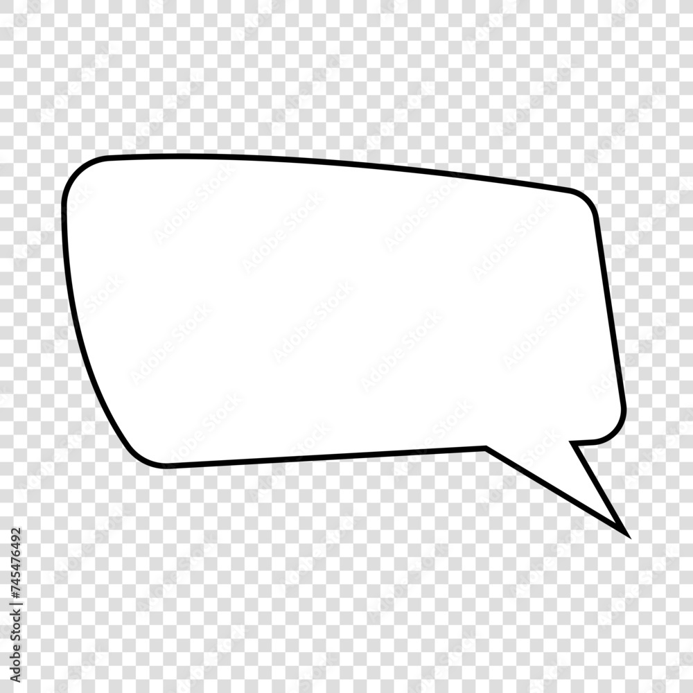 Empty speech bubble. Ready to apply to your design. SVG.
Empty speech bubble. Ready to apply to your design. SVG.