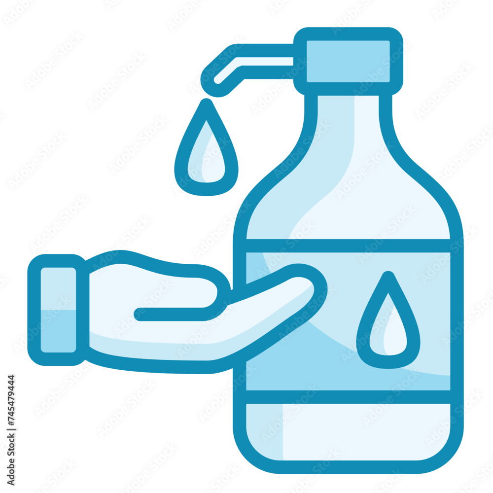 Hand Sanitizer Icon