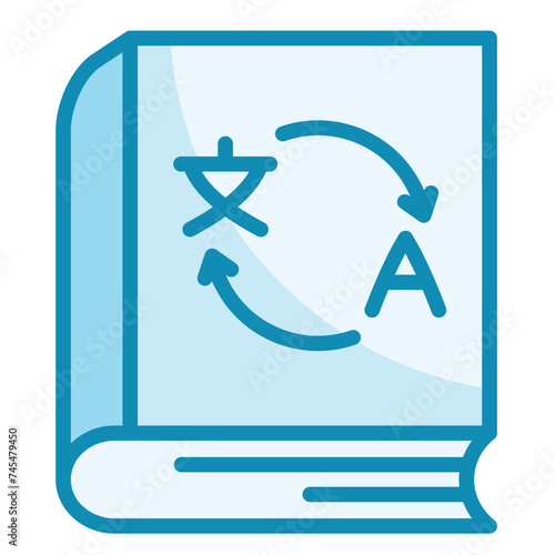 Language Book Icon