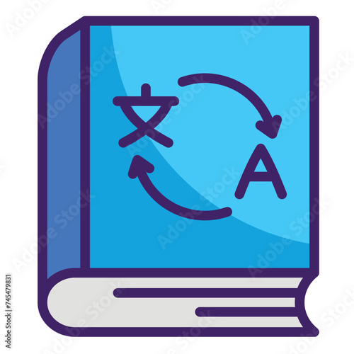 Language Book Icon