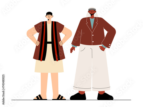 Social diversity vector illustration.
