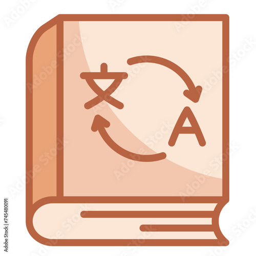 Language Book Icon