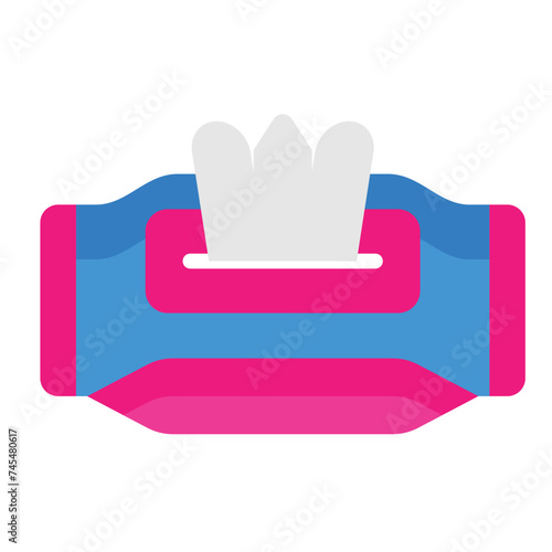 Wet Wipes Icon