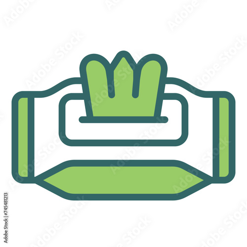 Wet Wipes Icon