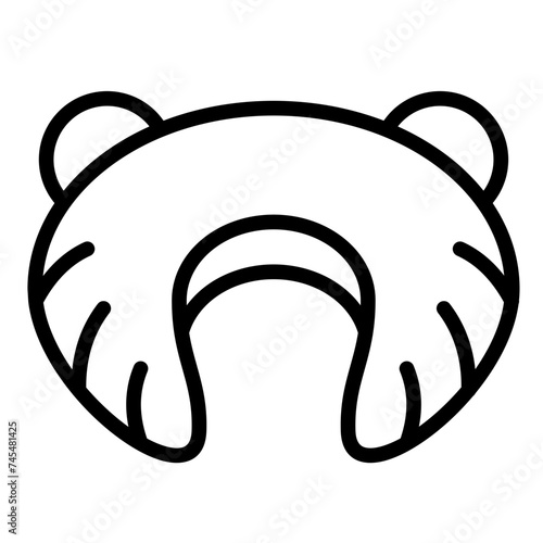 Travel Pillow Icon